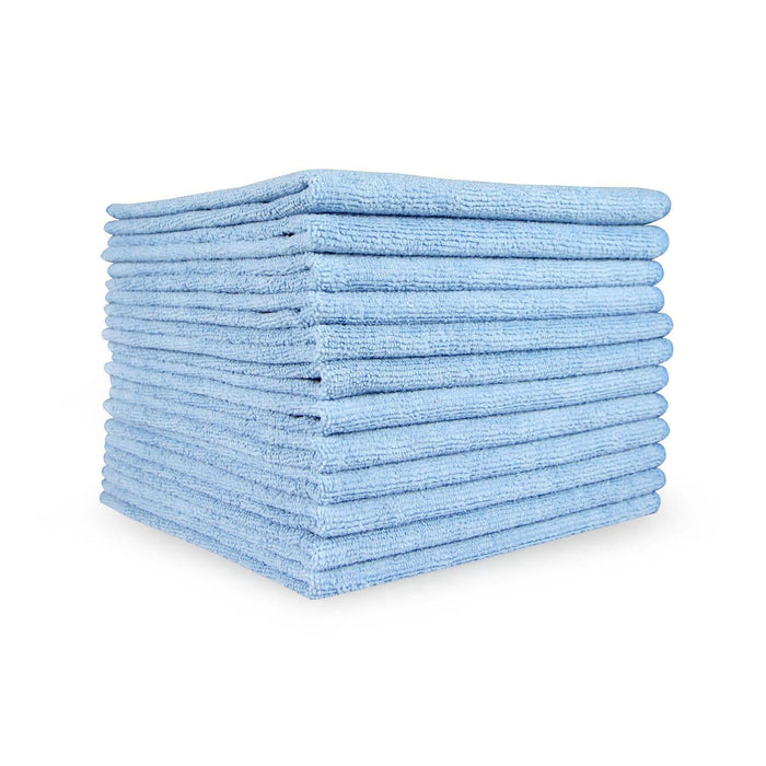 16 x 16 Blue Microfiber Pack of 25