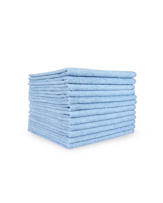 16 x 16 Blue Microfiber Pack of 25