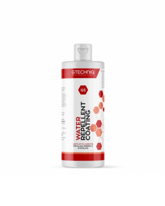 GTECHNIQ G5 Water Repellent Coating for Glass and Perspex 100mL