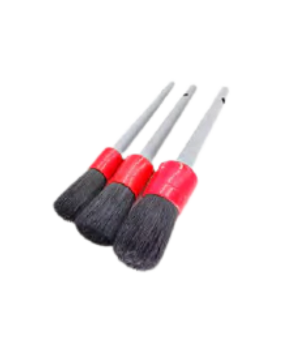 NATURAL BOAR BRISTLE DETAILING BRUSH SET