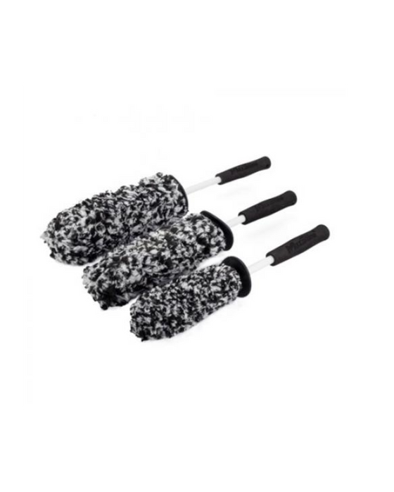 MAXSHINE MICROFIBER WHEEL BRUSH - 3/PK