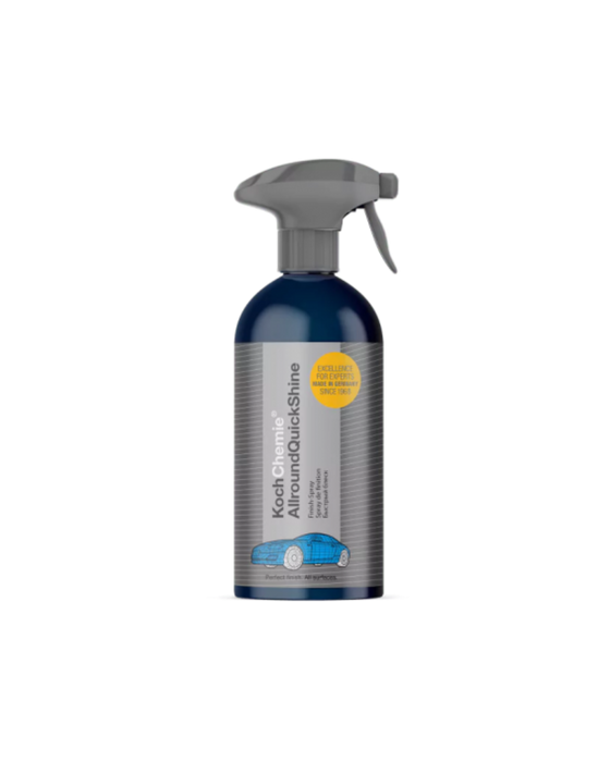 Koch Chemie AllroundQuickShine — multipurpose detailing spray for quick cleaning and gloss on interior and exterior surfaces. Available now at Detailing Depot Canada.