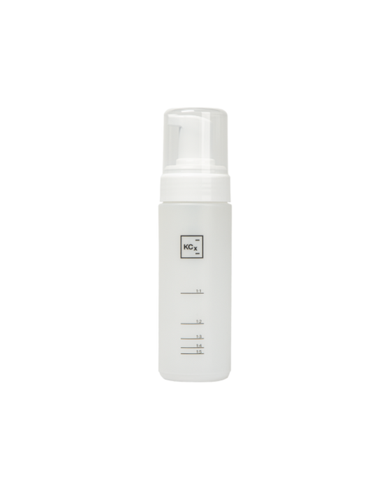 Koch Chemie KCX Foaming Bottle — 150 ml. Compact, refillable foam dispenser perfect for targeted interior and exterior applications. Available at Detailing Depot Canada.