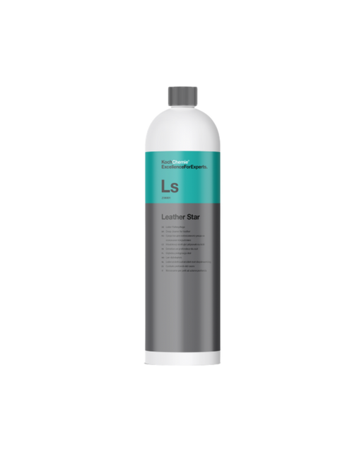 Koch Chemie Leather Star LS — premium leather conditioner that nourishes and protects. Soft satin finish, fresh scent, and OEM-approved. Available now at Detailing Depot Canada.