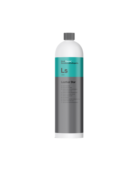 Koch Chemie Leather Star LS — premium leather conditioner that nourishes and protects. Soft satin finish, fresh scent, and OEM-approved. Available now at Detailing Depot Canada.