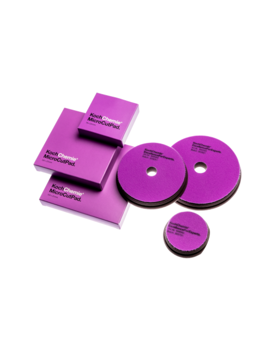 Koch Chemie MicroCut Pad — precision foam pads for ultra-fine polishing and hologram removal. Trusted by professionals. Available now at Detailing Depot Canada.