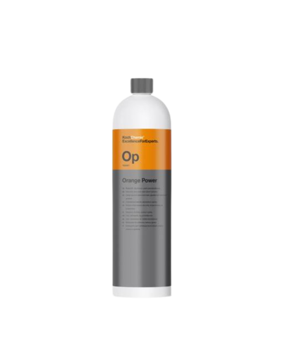 Koch Chemie Op Orange Power — 1L powerful citrus-based cleaner and adhesive remover. Now available at Detailing Depot Canada.