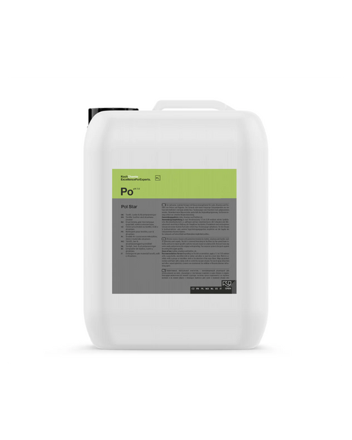 Koch Chemie Pol Star Po — 5L interior cleaner for leather, fabric, and Alcantara. Gentle yet powerful. Available at Detailing Depot Canada.