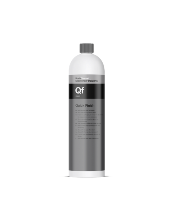Koch Chemie Qf Quick Finish — 1L final touch spray for streak-free gloss on all surfaces. Available now at Detailing Depot Canada.