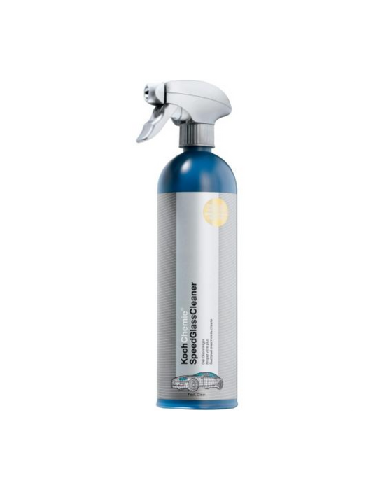 Koch Chemie Speed Glass Cleaner — professional-grade glass cleaner for streak-free clarity on windows and mirrors. Fast-drying formula. Available now at Detailing Depot Canada.