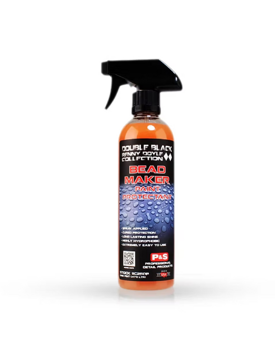 P&S Double Black Bead Maker — long-lasting paint protectant that delivers a slick, hydrophobic finish. Easy spray-on formula. Available now at Detailing Depot Canada.