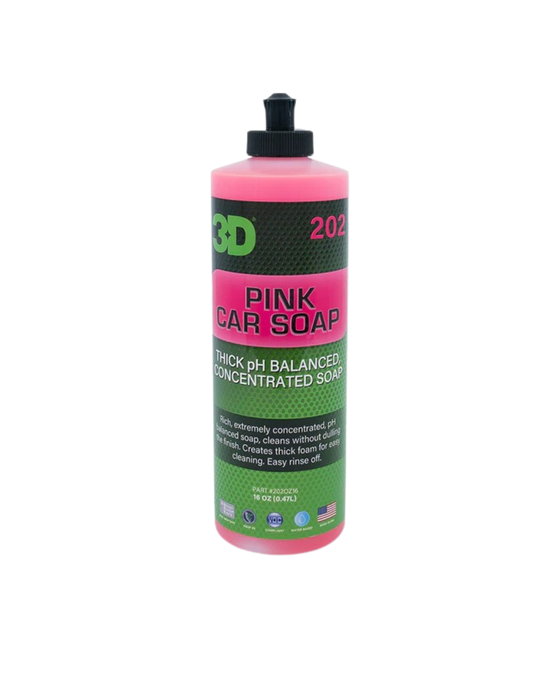 3D Pink Car Soap