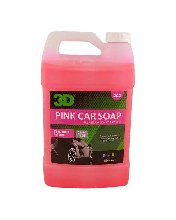 3D Pink Car Soap