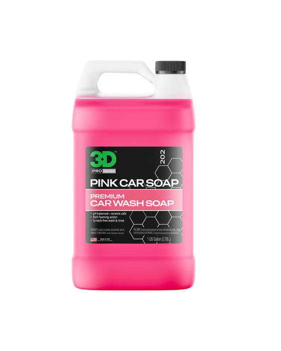 3D Pink Car Soap