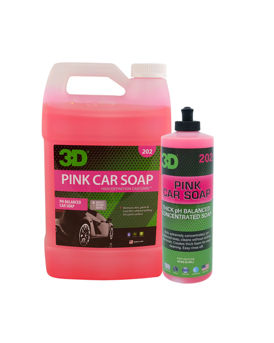 3D Pink Car Soap