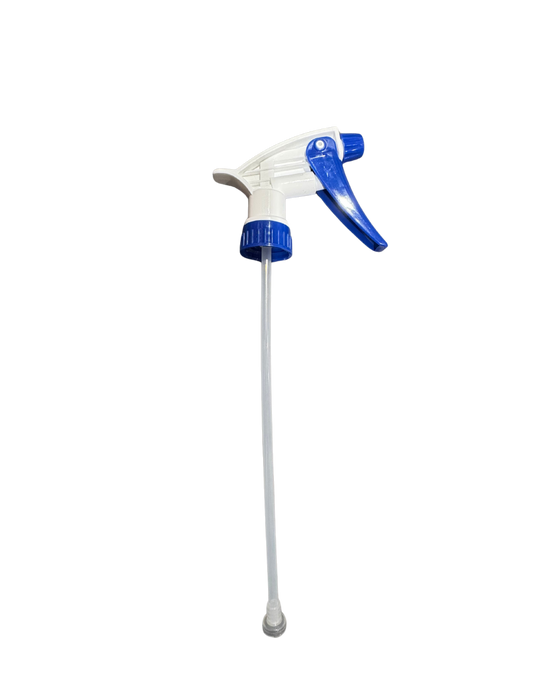 Pulvérisateur bleu et blanc 