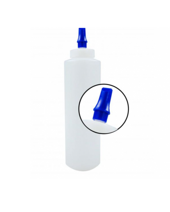 BOUTEILLE DE KETCHUP AVEC BEC VERSEUR EN RUBAN