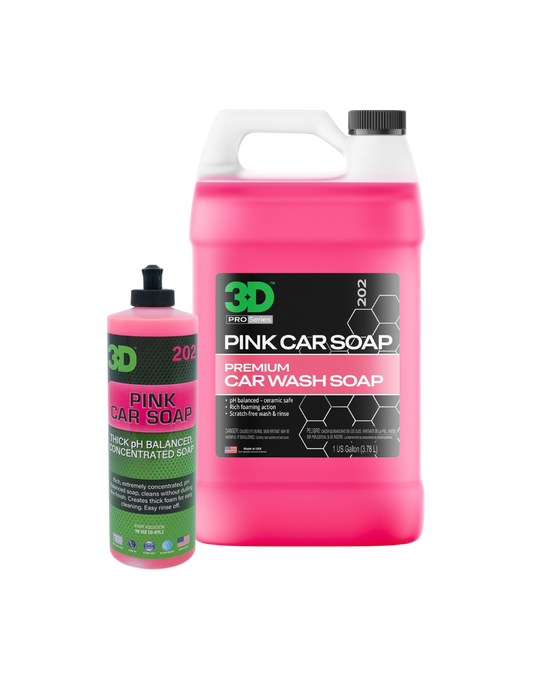 3D Pink Car Soap
