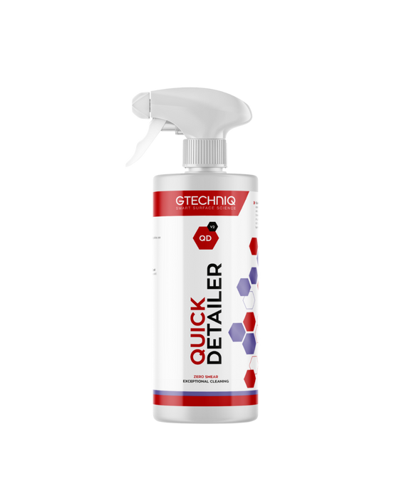 Gtechniq QD Quick Detailer — enhances gloss, removes light dust and fingerprints, and boosts existing protection. Perfect for final wipe-downs. Available at Detailing Depot Canada.