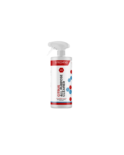 Gtechniq W5 Citrus APC — powerful all-purpose cleaner for exterior and interior use. Removes grease, grime, and organic contaminants safely. Available at Detailing Depot Canada.