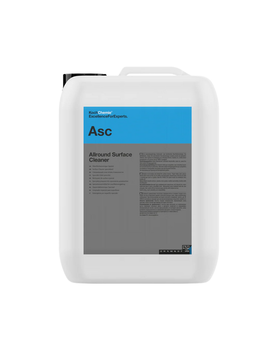 Koch Chemie ASC — universal all surface cleaner for interior and exterior detailing. Safe, effective, and versatile. Available at Detailing Depot Canada.