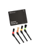 Koch Chemie Exterior Brush Set — color-coded detailing brushes designed for precision and surface safety. Includes ergonomic handles. Available now at Detailing Depot Canada.
