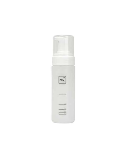 Koch Chemie KCX Foaming Bottle — 150 ml. Compact, refillable foam dispenser perfect for targeted interior and exterior applications. Available at Detailing Depot Canada.
