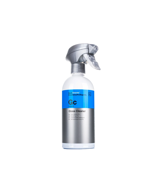 Koch Chemie Gc Glass Cleaner — 500ml spray bottle. Ready-to-use for a streak-free shine on all glass surfaces. Trusted by professionals. Now available in Canada at Detailing Depot.
