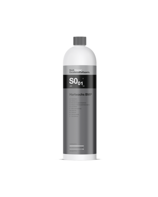 Koch Chemie S0.01 Hartwachs BMP — premium hard wax for long-lasting high-gloss protection and deep shine. Trusted by professionals. 1L bottle, available now at Detailing Depot.