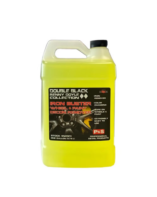P&S Iron Buster — powerful iron and fallout remover for wheels and paint. Color-changing formula safely dissolves embedded contaminants. Available at Detailing Depot Canada.