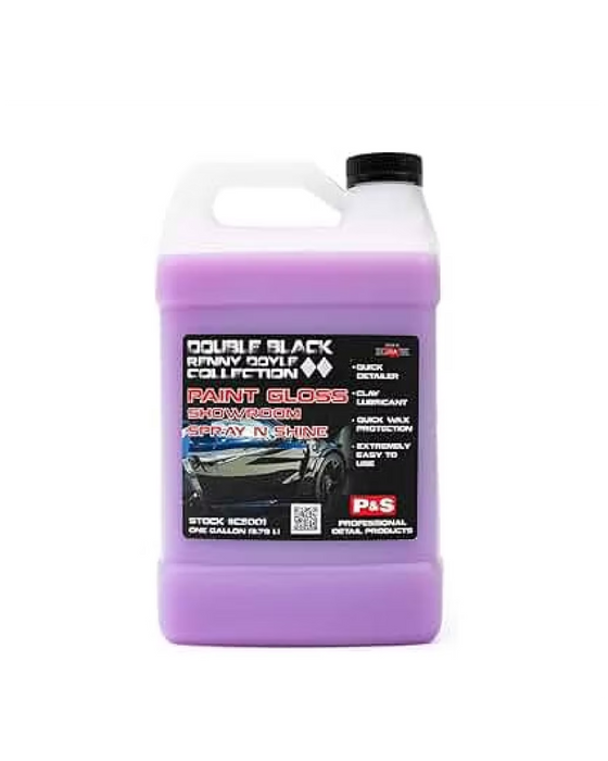 P&S Paint Gloss Gallon — showroom-grade spray detailer and clay lubricant. Adds shine, removes light contaminants, and offers quick wax protection. Available at Detailing Depot Canada.